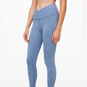 🍋 LULULEMON Always On High Rise Tight 23” in Sky Wash Tempest Blue - 4